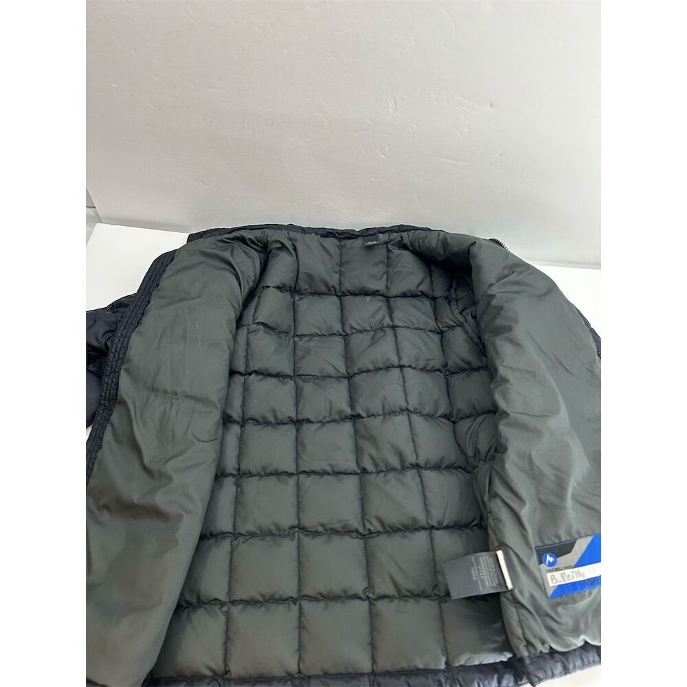 Marmot Kids Unisex Medium Black Down Puffer Jacket Winter Warm READ - Picture 6 of 13